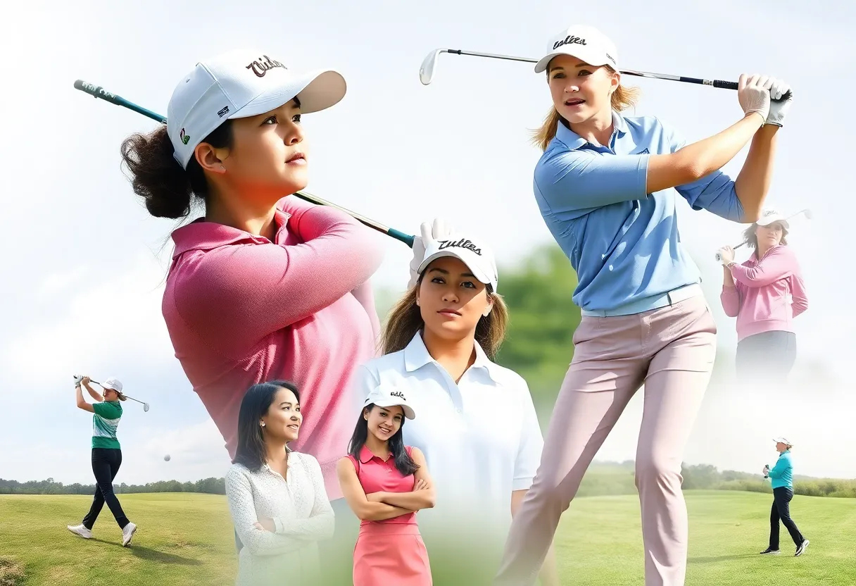Digital storytelling in women's professional golf