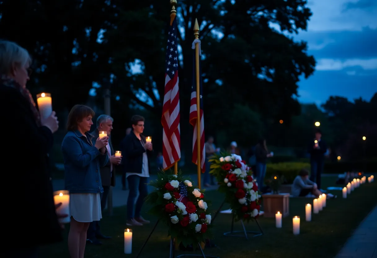Ceremony honoring 9/11 victims in Massachusetts