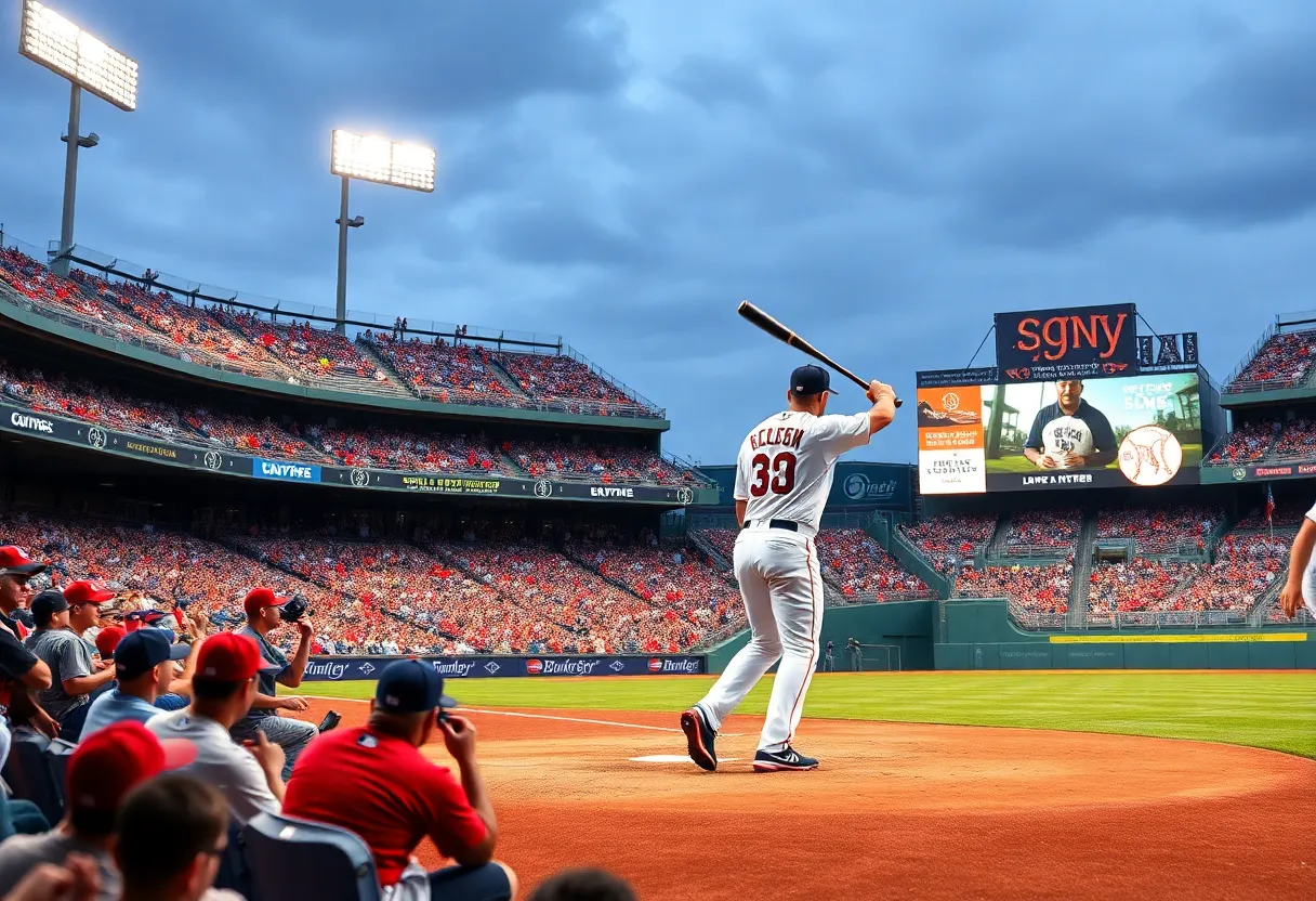 Boston Red Sox player striking out a batter in a game against New York Yankees.