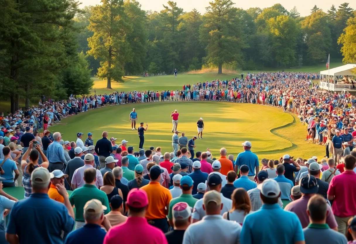 Rory McIlroy competing at The K Club during the Amgen Irish Open.