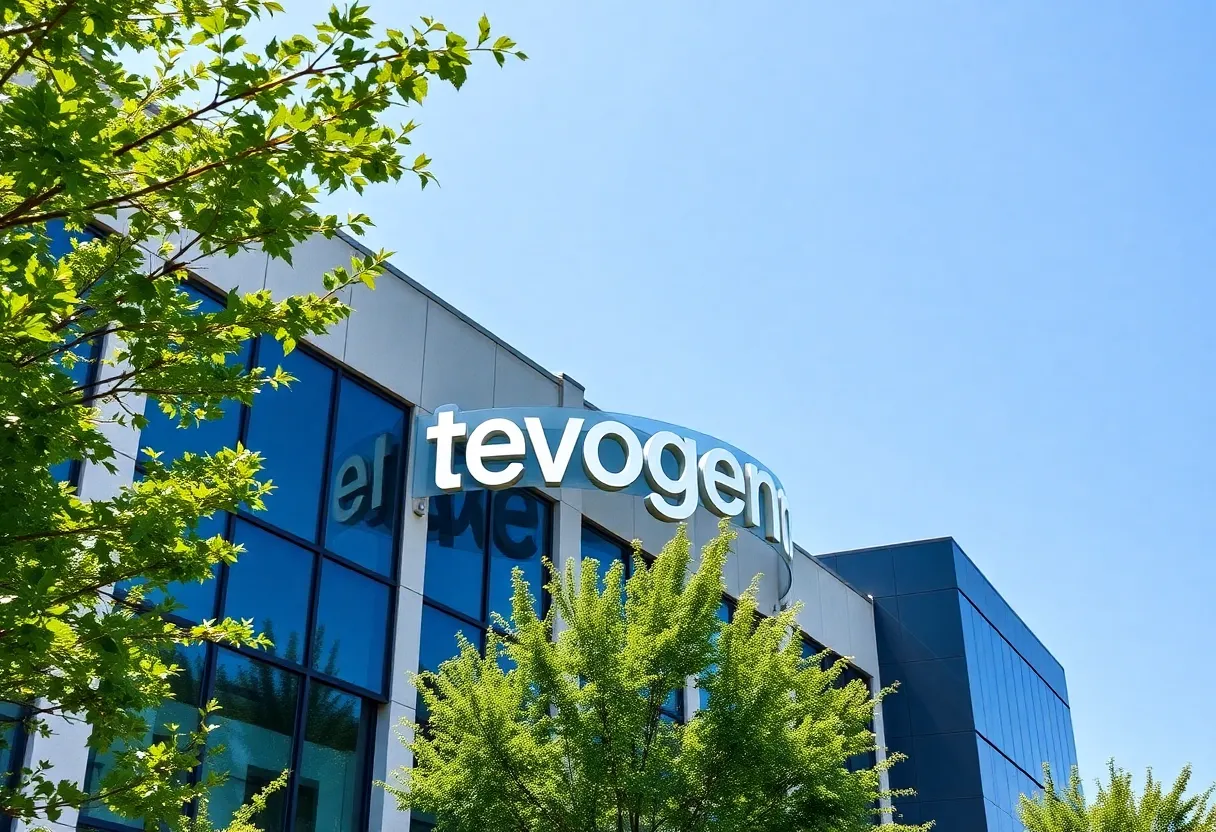 Exterior view of Tevogen Bio's expanded headquarters in Warren, New Jersey