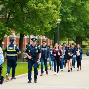 Police on UMass Boston Campus after incident