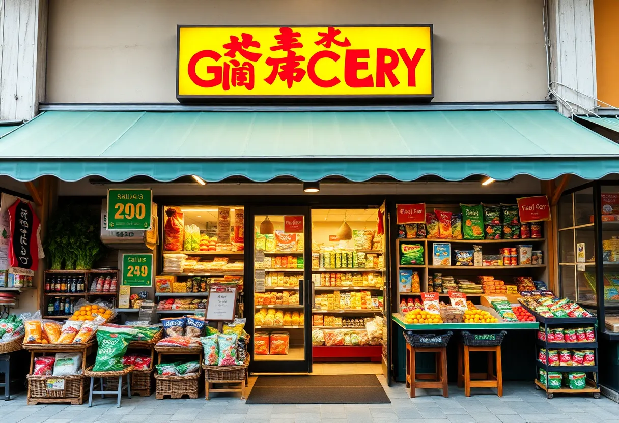 Vicente’s Supermarket exterior at the Roxbury location
