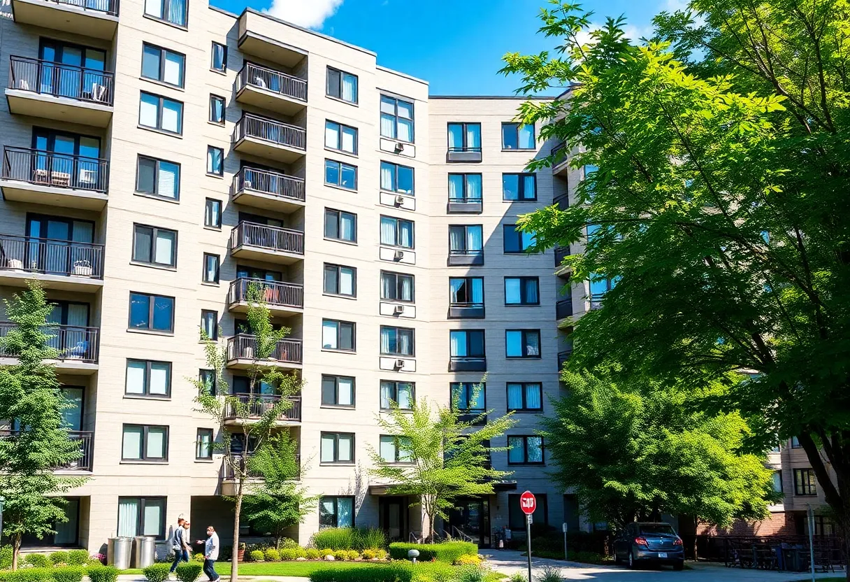 Exterior view of the multifamily property at 9–19 Brown Street in Waltham.