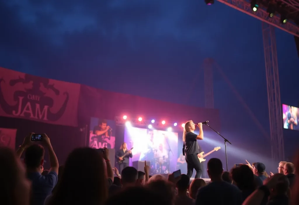 All Time Low performing at Red Rocks before concert cancellation