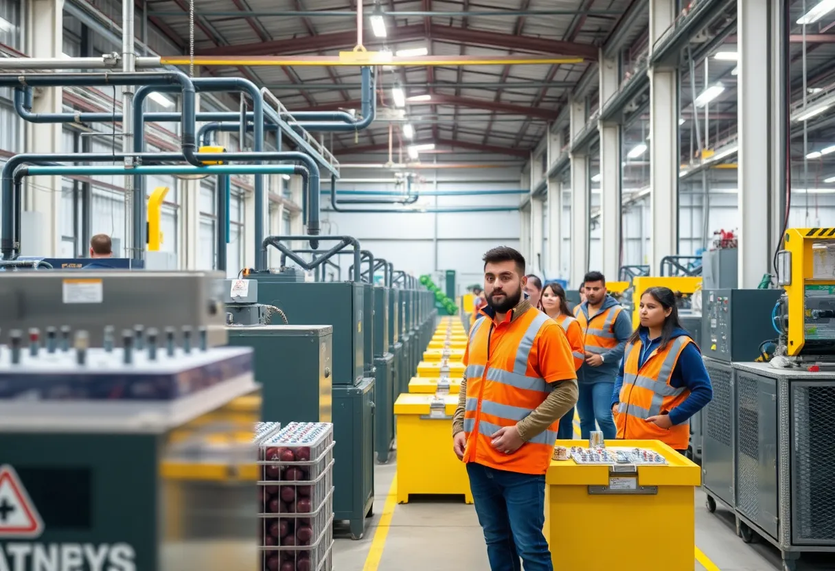 Ascend Elements battery recycling facility in Kentucky