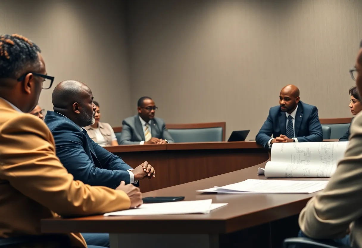 Boston City Council members discussing hiring reforms