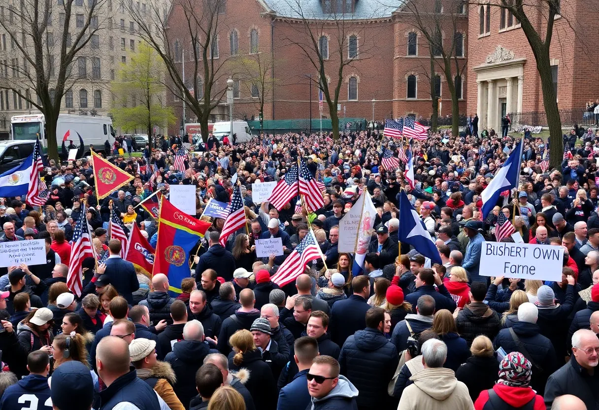 Large crowd at Boston Common rally against federal overreach