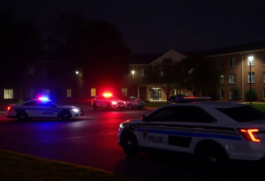 Police presence at Curry College after shooting incident