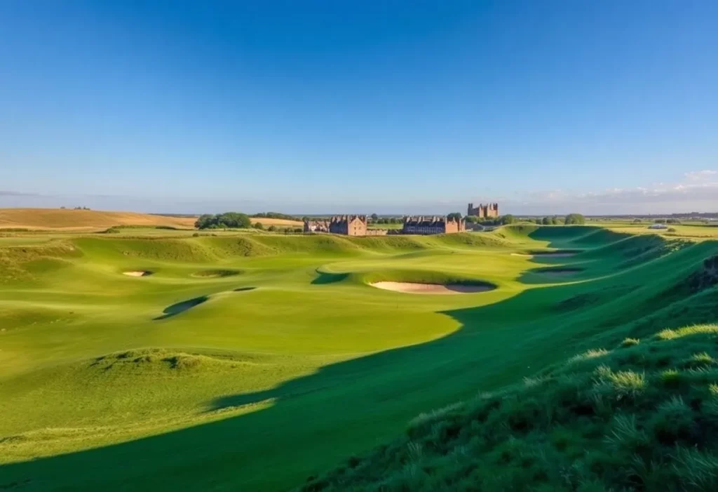The Old Course at St. Andrews with proposed bunker and tee enhancements
