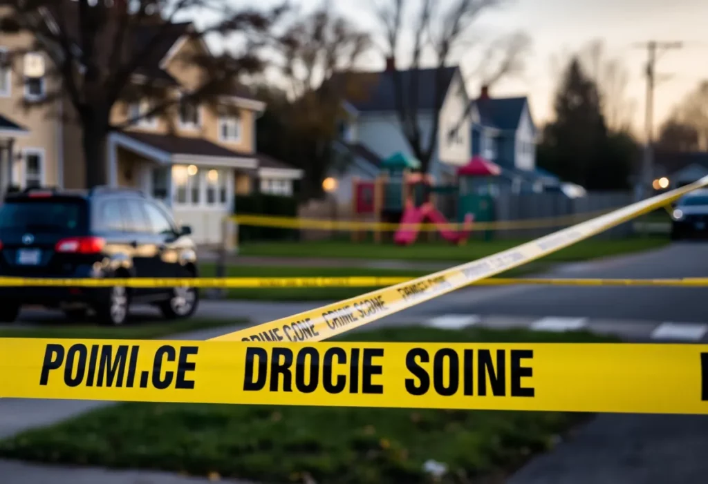 Police investigation after a shooting in Jamaica Plain, Boston