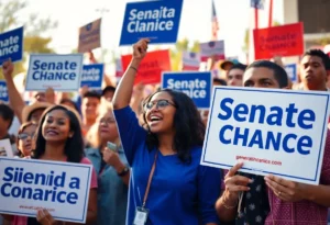 Supporters at Seth Moulton's Senate campaign announcement event