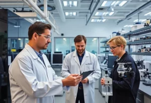 UMass Boston Quantum Research Facility showcasing collaboration in technology