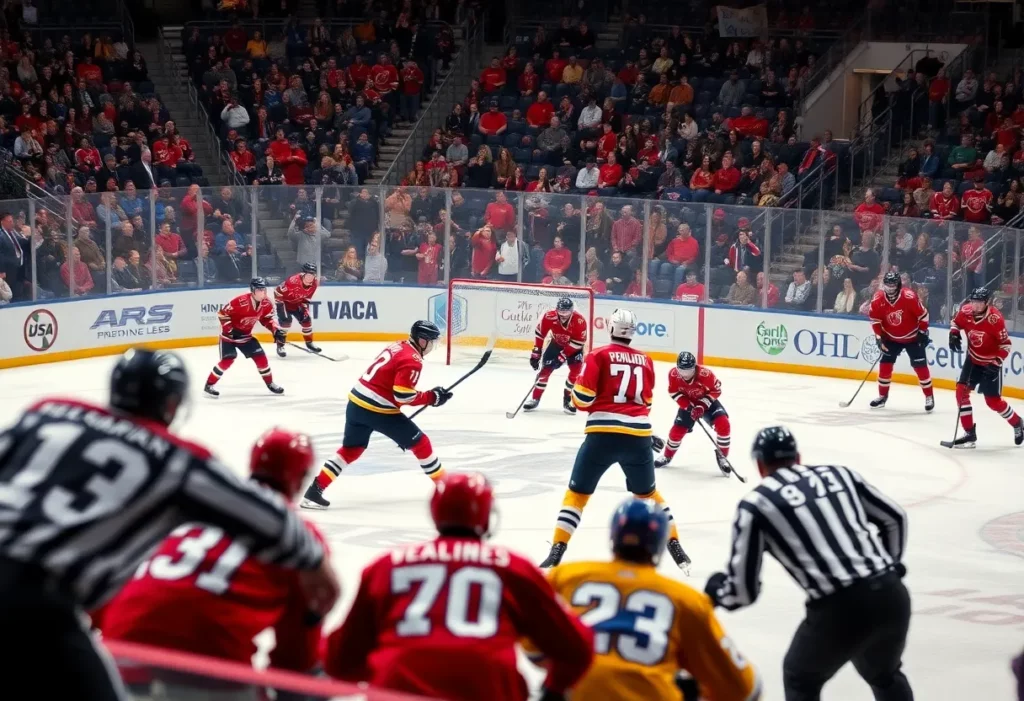 Exciting moment from the Utah Mammoth game against the Boston Bruins
