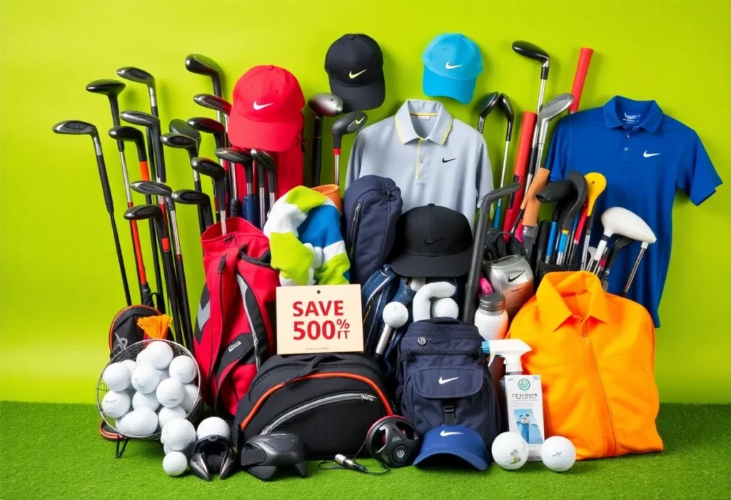 Golf equipment and apparel available during Black Friday sales