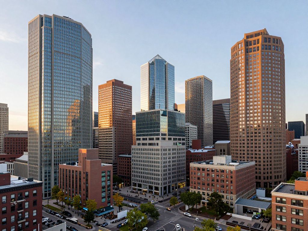 Cityscape of Boston representing business growth and innovation