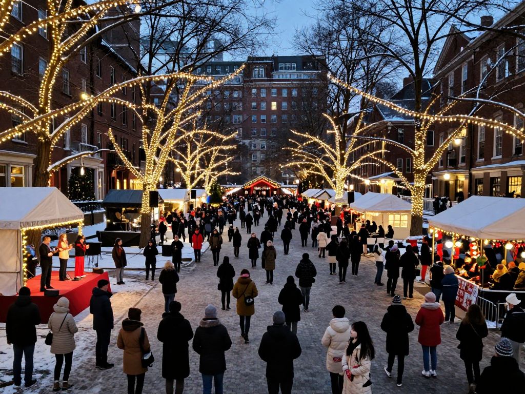 Vibrant holiday celebrations in Boston