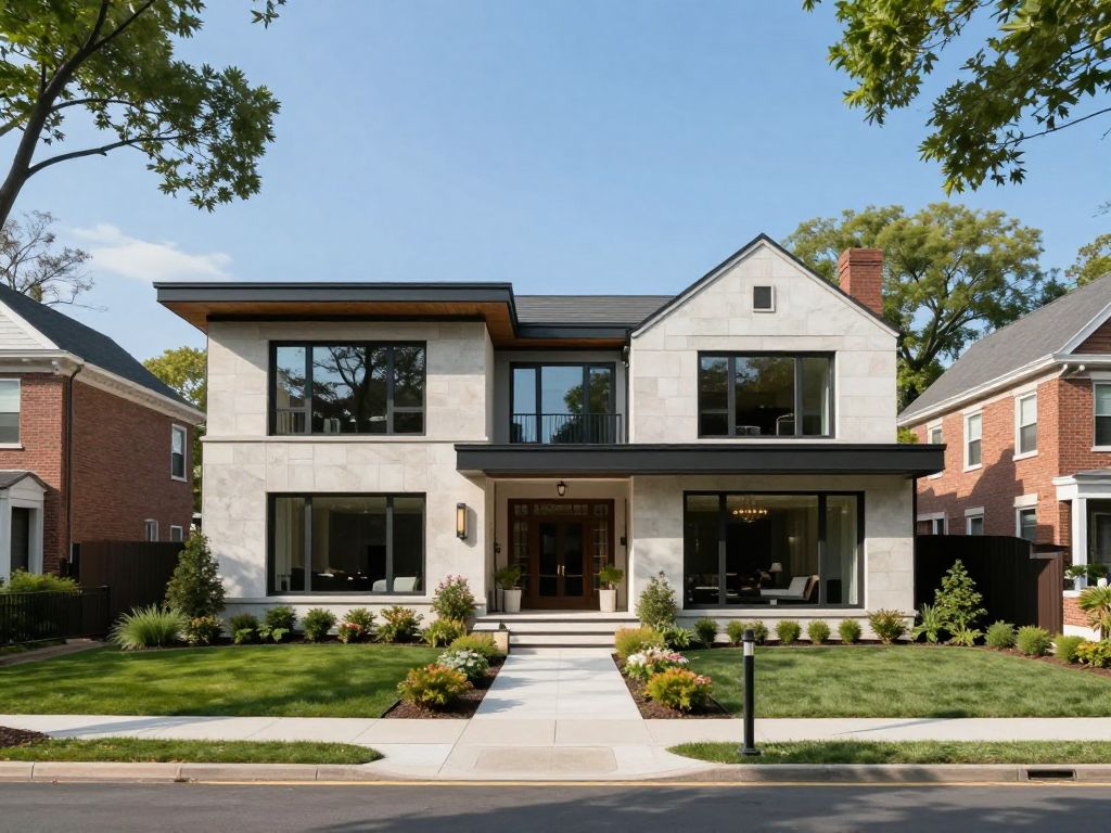 Beautiful luxury home in Boston with elegant design