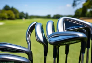 Innovative curved face irons designed for improved accuracy in golf