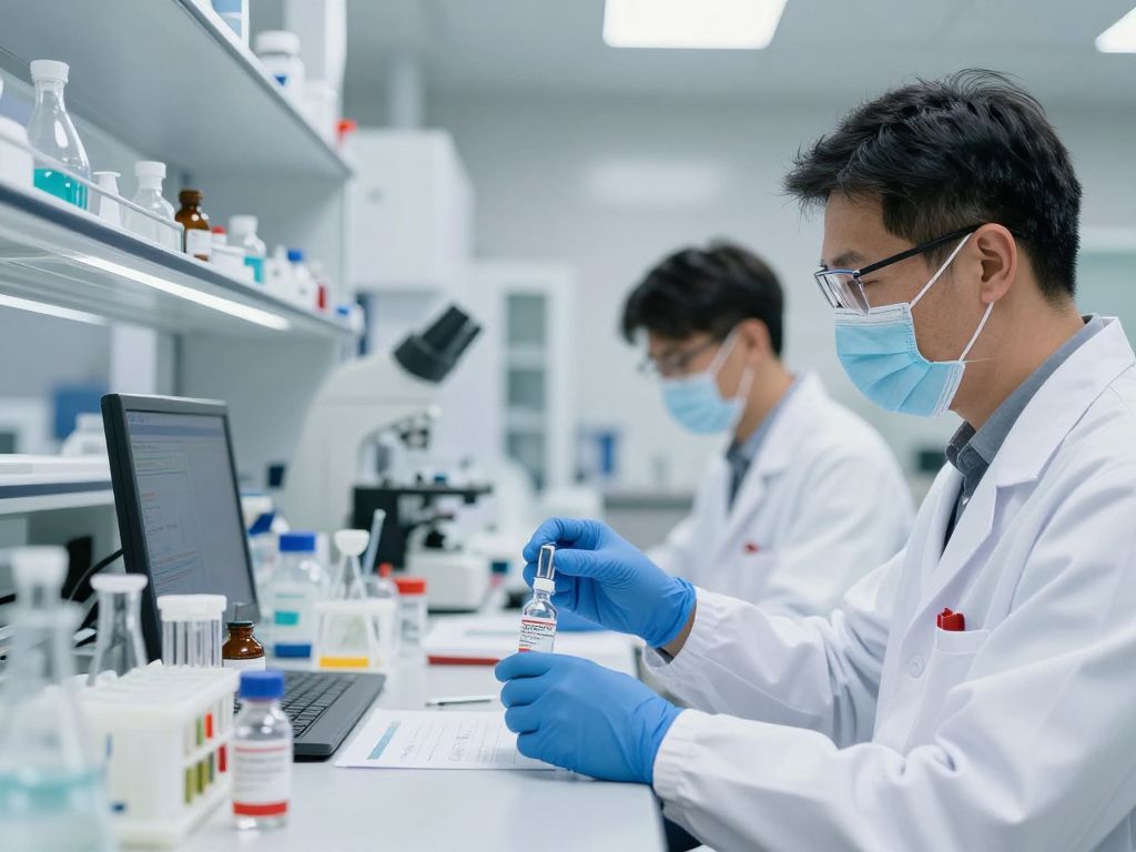 Scientists working on bird flu vaccine at Moderna's lab