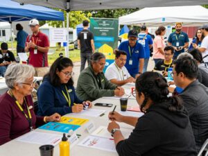Community event sponsored by OpenAI Foundation with local nonprofits.