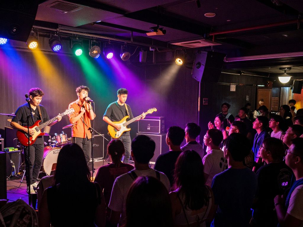 Whammer Jammer performing at The Magic Room