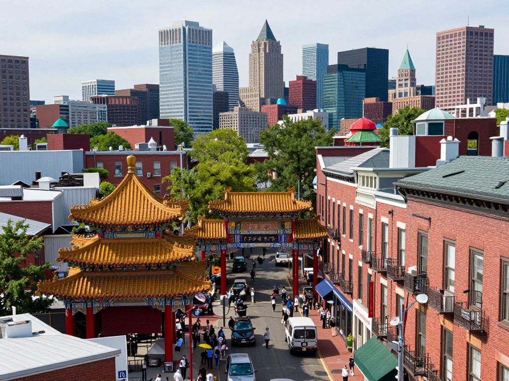 Boston Chinatown showcasing cultural elements and community engagement.