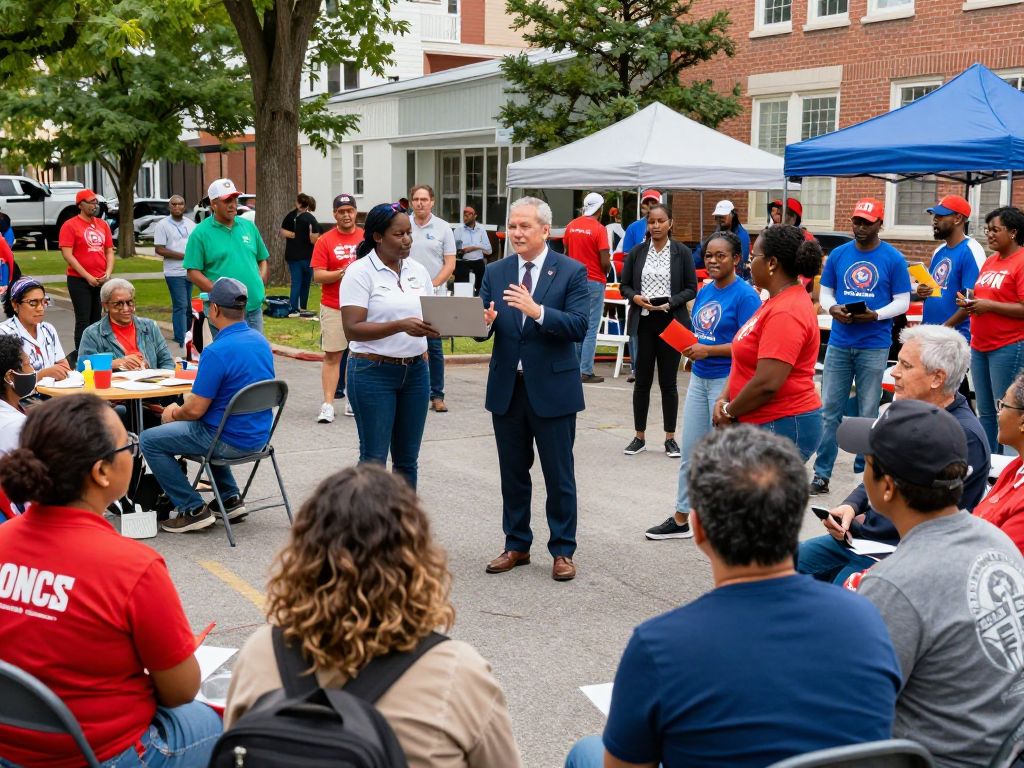 Community gathering during Mayor Wu's inauguration week in Boston