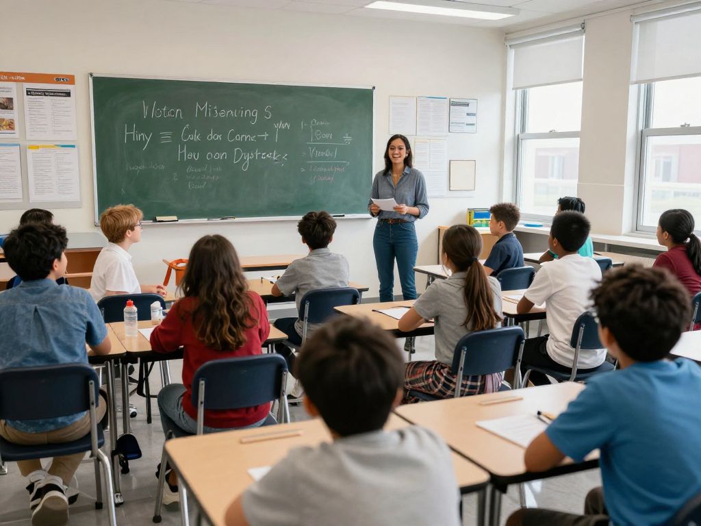 Boston classroom showing innovative teaching methods and engaged students