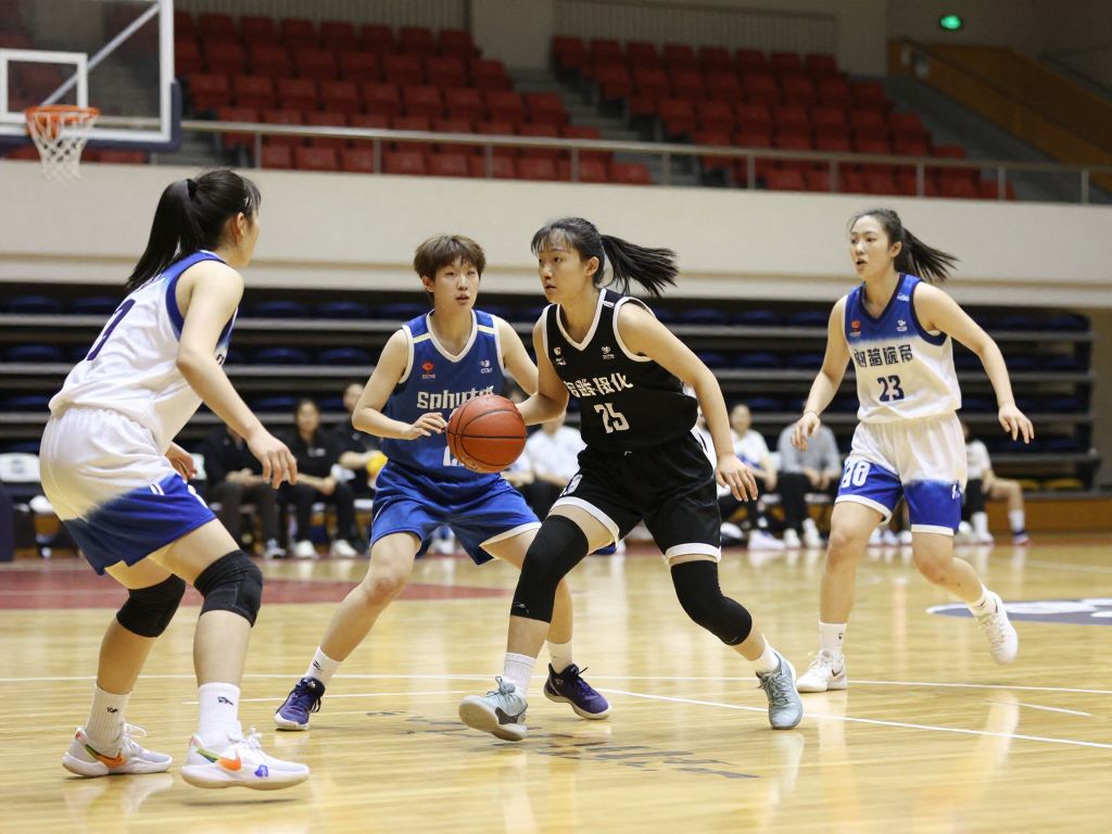 Boston College women's basketball players in action during a game against Pitt Panthers.