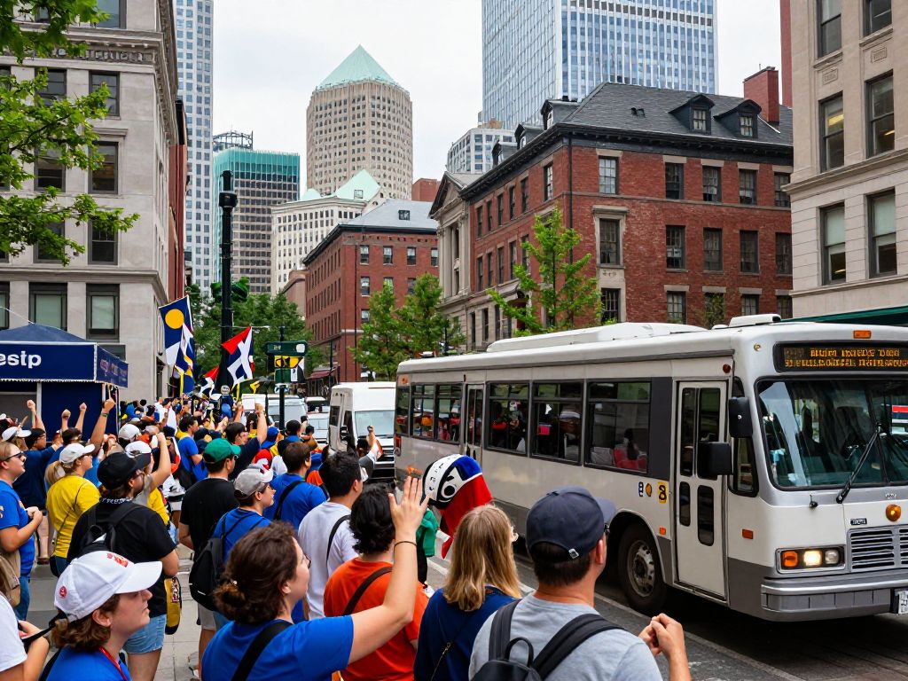 Boston city preparing for FIFA World Cup with crowds and transit