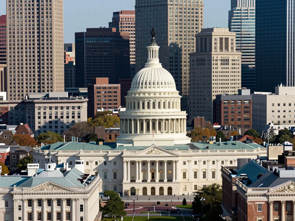 Boston skyline representing political accountability and campaign finance