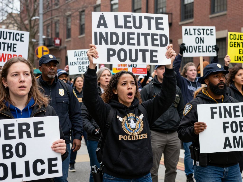 Protesters in Boston demanding accountability in federal law enforcement