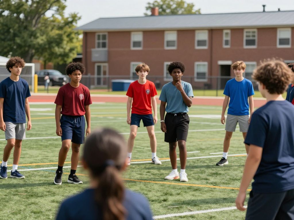 Students engaging in inclusive sports at Boston Public Schools