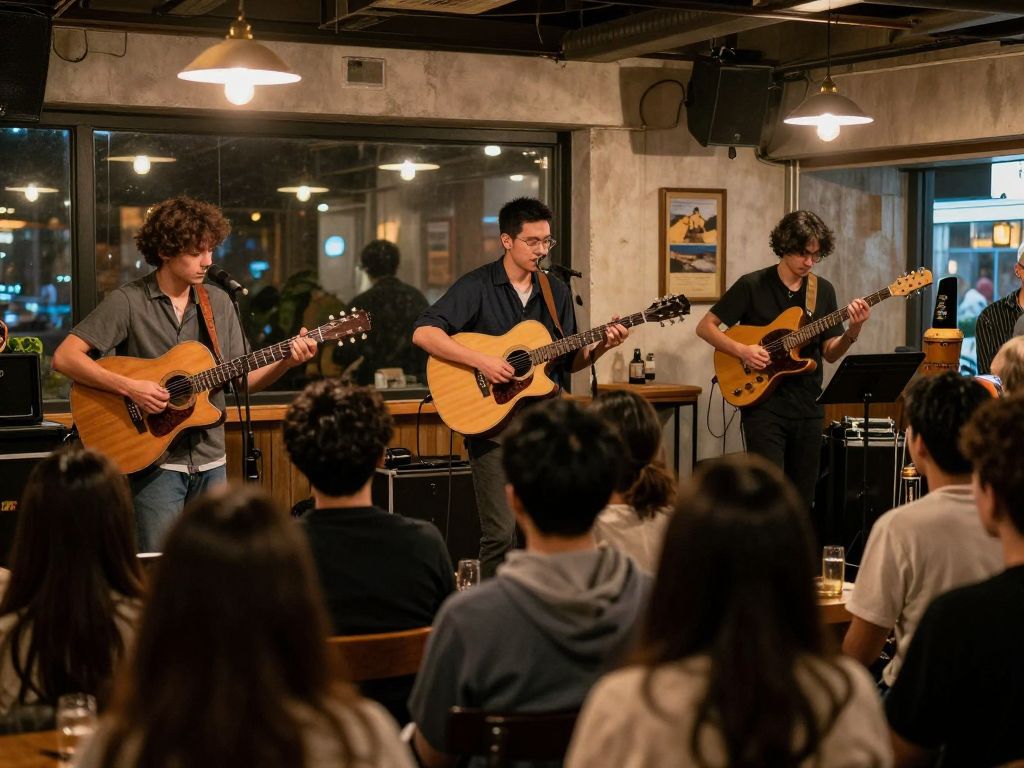 Audience enjoying the 'Too Dreamy' music event at The Rockwell, Boston
