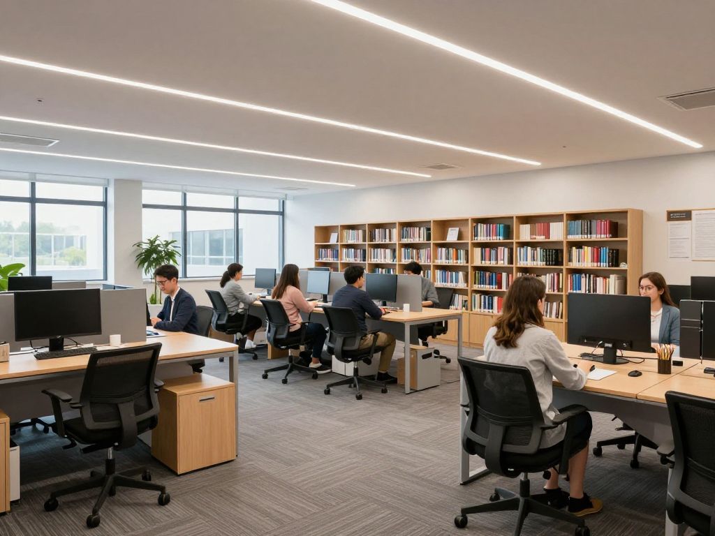 Interior of Boston University's Faculty Development Office