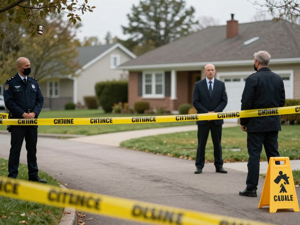 Scene depicting justice and forensic investigation related to the Caryn Bonner case.
