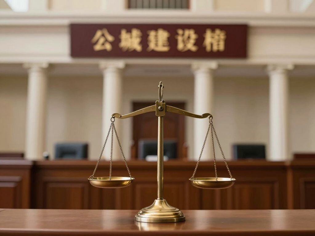 Exterior view of a court building symbolizing justice