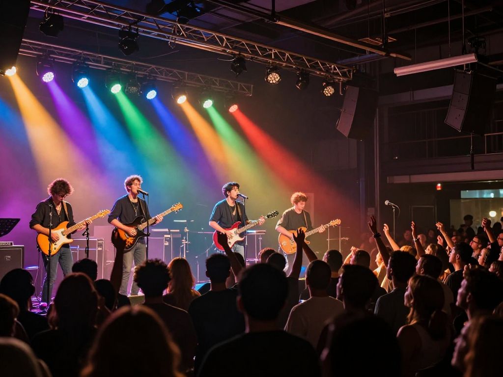 Debo Ray performing live at Lou's in Harvard Square