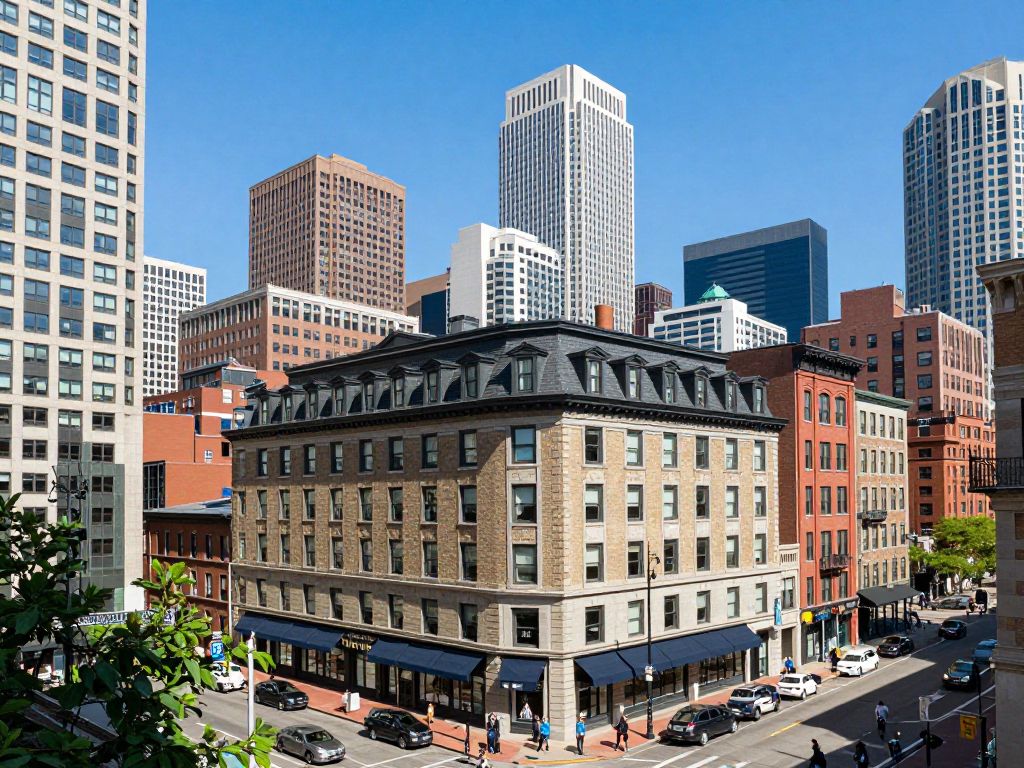 Boutique hotel in downtown Boston