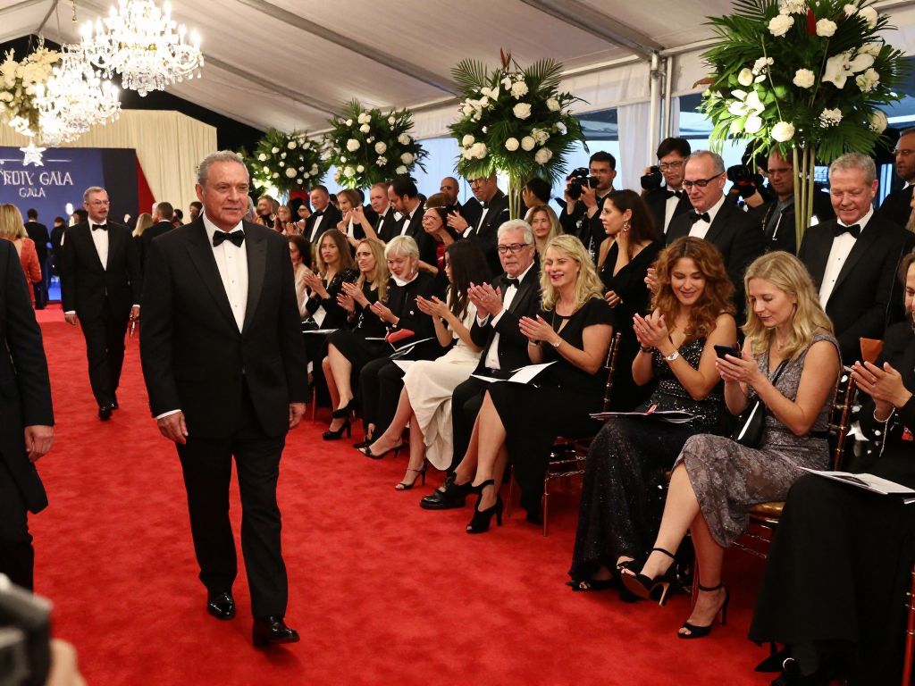 People attending the Ellie Fund's 30th Red Carpet Gala celebration.