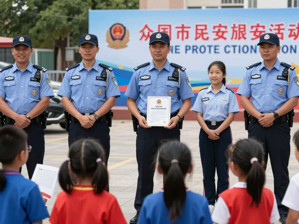 Symbol of child protection and justice