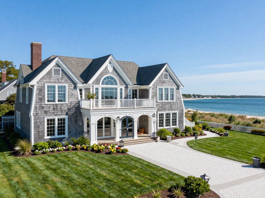 Luxury home in Nantucket's Sconset neighborhood