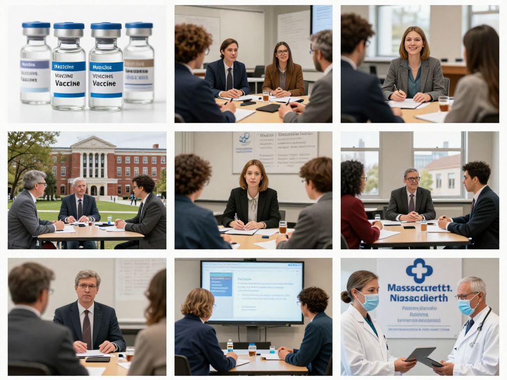 Educational discussion on public health and vaccines in Massachusetts