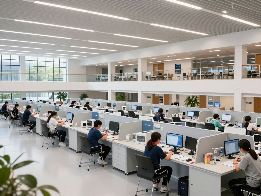 Students at Massasoit Community College engaged in academic activities on campus