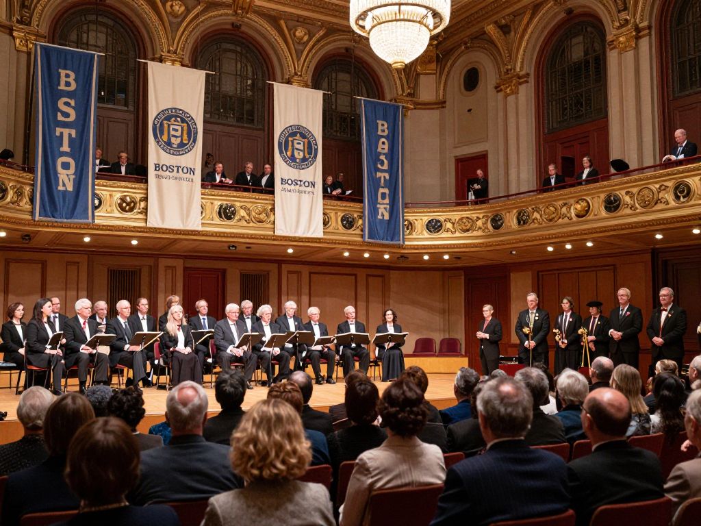 Inauguration ceremony of Boston Mayor Michelle Wu at Symphony Hall