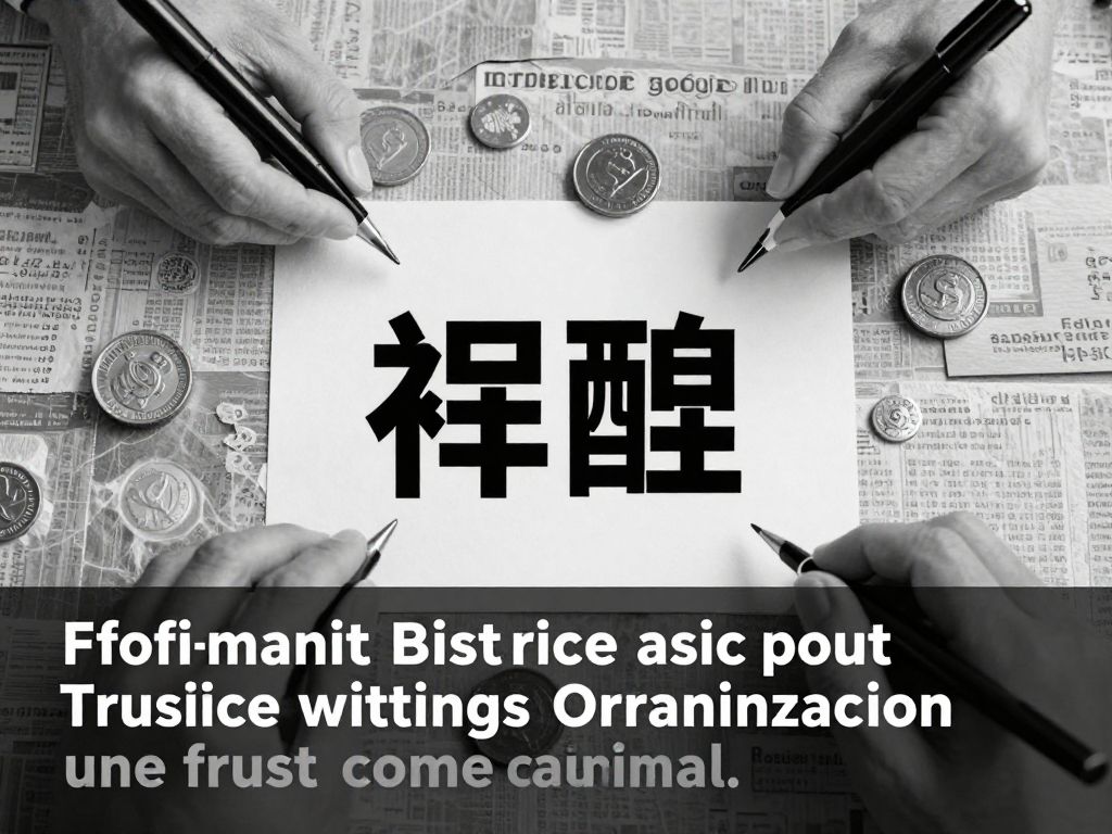 Abstract representation of nonprofit fraud showcasing community support themes.