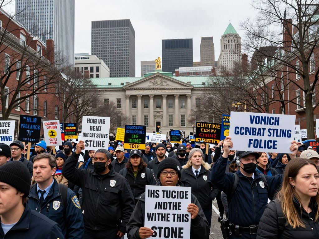 Protesters gathered in Boston Common demanding justice and accountability in law enforcement.