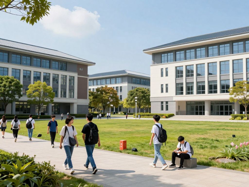 Campus of Wentworth Institute of Technology reflecting student life