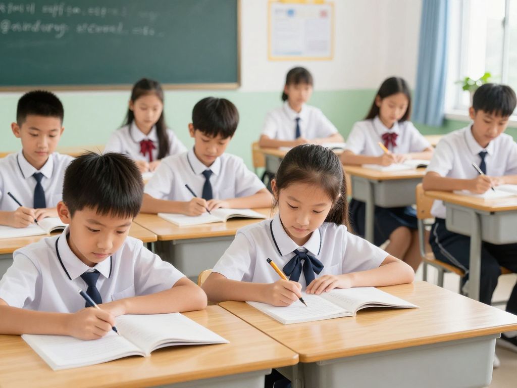 Students celebrating academic success in Boston Schools